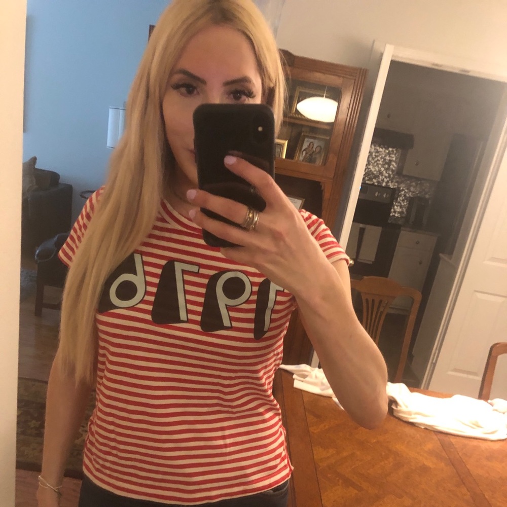 NWT Current Elliot Striped Boy Tee Size 1